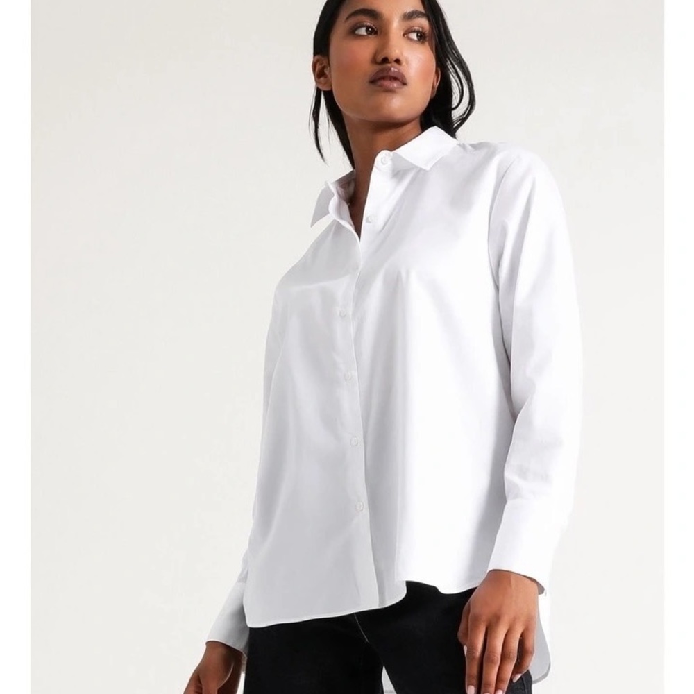 OVERSIZED COTTON POPLIN SHIRT